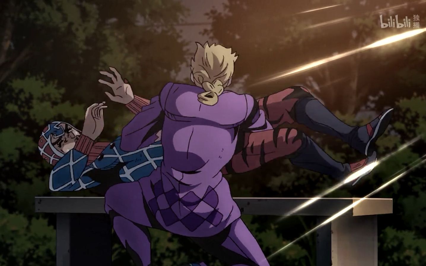 jojo的奇妙冒险黄金之风8杀手小队最后的追击特里休断手失踪