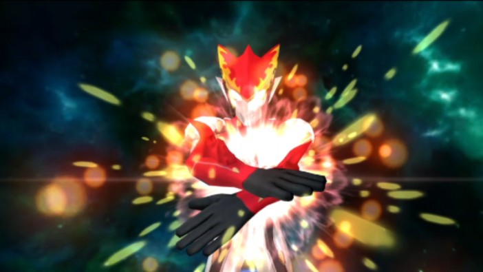 【奥特曼宇宙英雄】罗索奥特曼烈火-跃水-旋风-大地