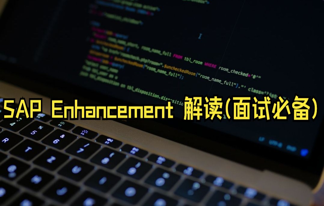 BT006  SAP Enhancement 解读(面试必备)哔哩哔哩bilibili