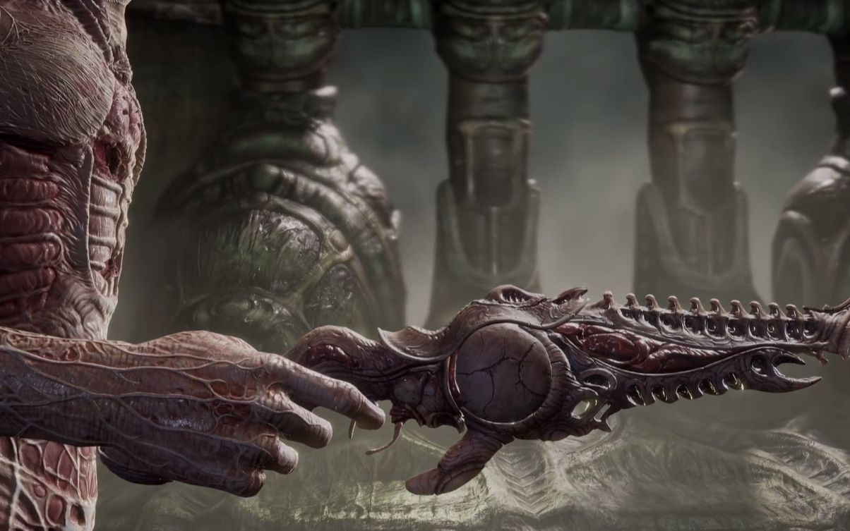 【美术看游戏】刺激感官,恐怖游戏《蔑视(scorn)》