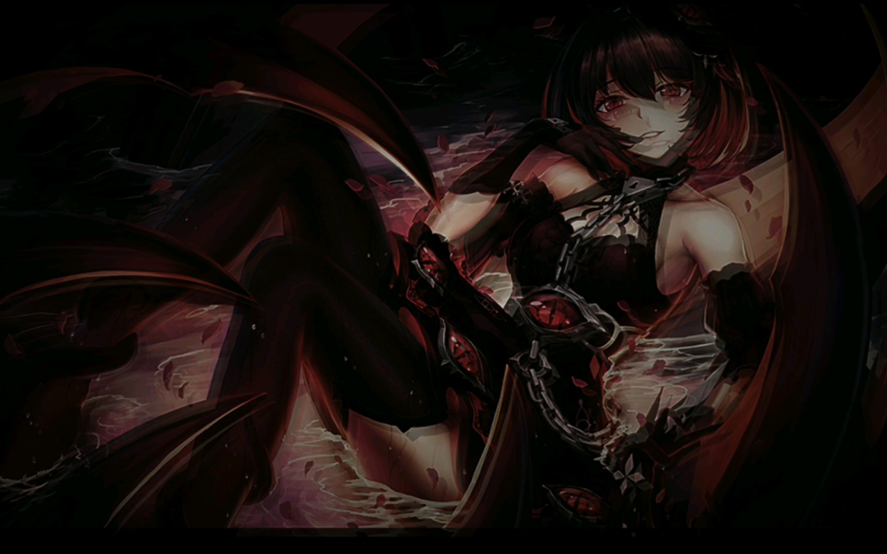 七秒带你体验黑希的不可怕.希儿:你也想成为希儿的玩具吗