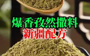 Download Video: 爆香孜然撒料新疆配方