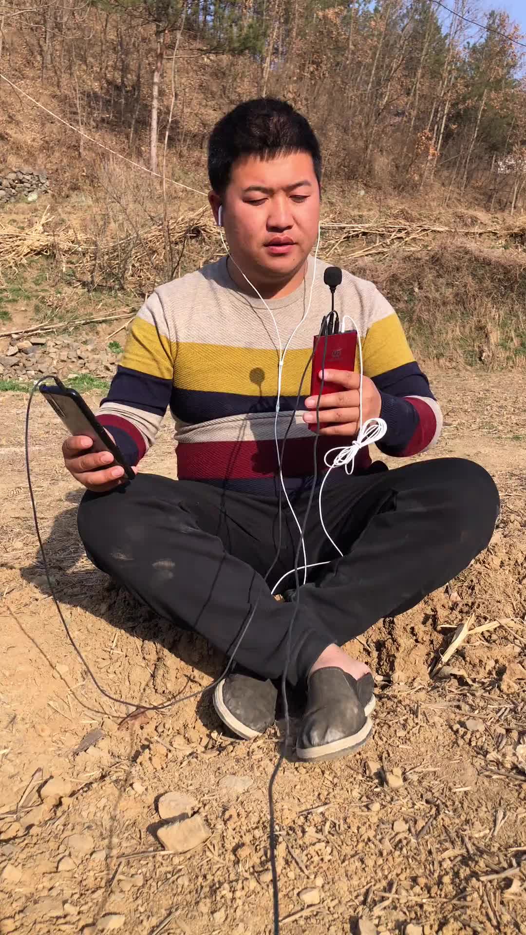 这首歌羊倌唱的太用心了真人真唱放羊日常放羊娃抖音小助手农村歌