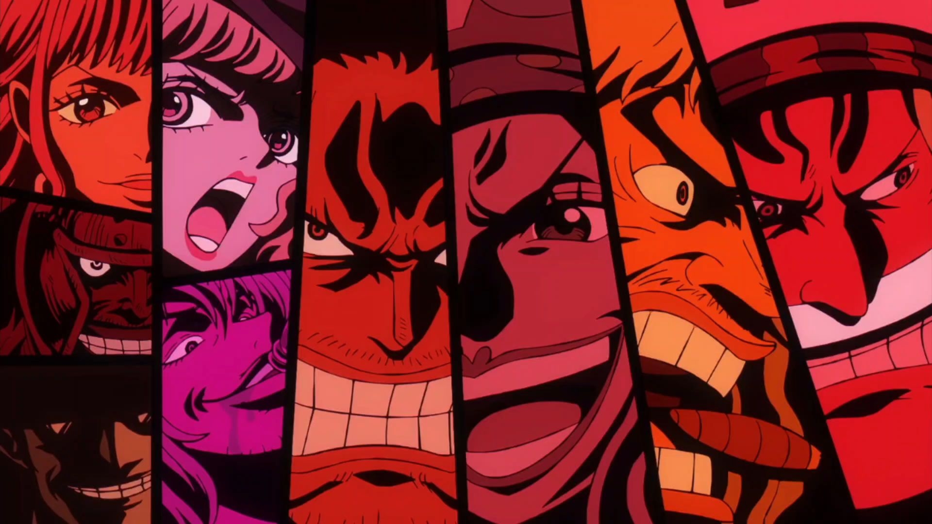 洛克斯海贼团全体登场