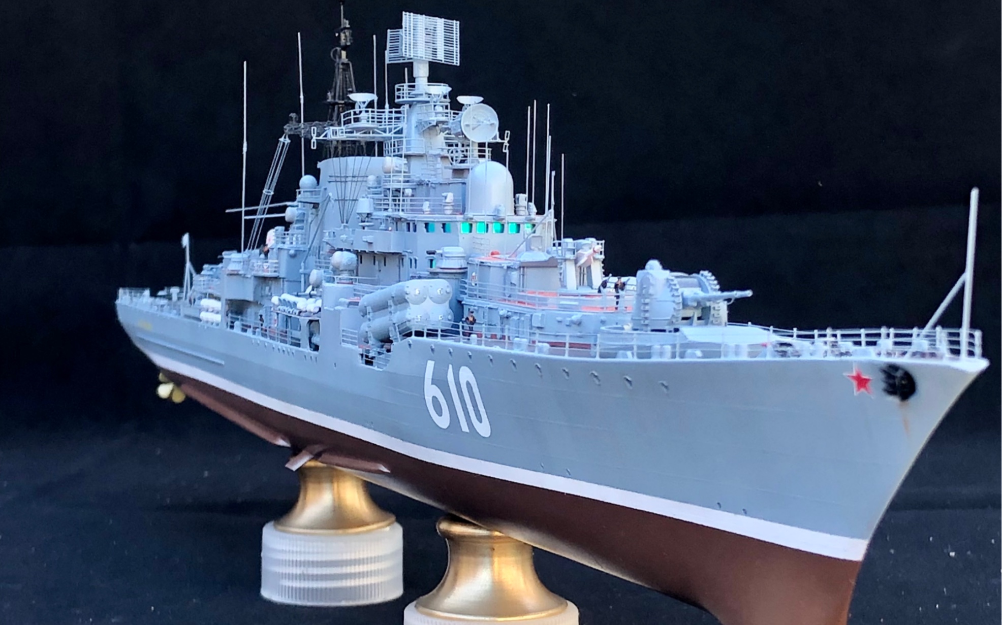 1/350俄罗斯现代级驱逐舰模型