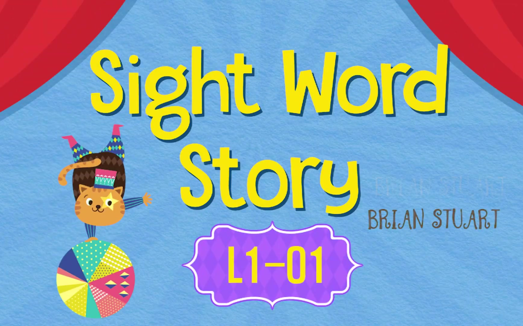 [图]常用单词故事Sight Word Story(Brian Stuart老师) Level 1