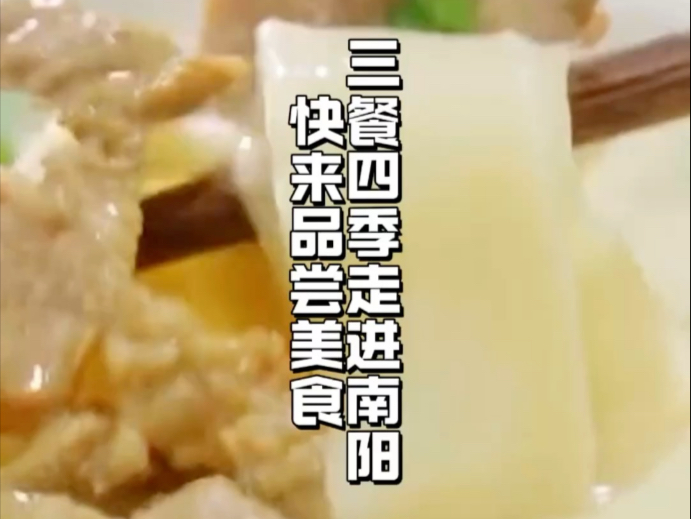 《三餐四季》走进河南南阳 陈乔恩 冯硕品尝南阳特色美食 香的流口水啦#河南#南阳#南阳美食#三餐四季#陈乔恩