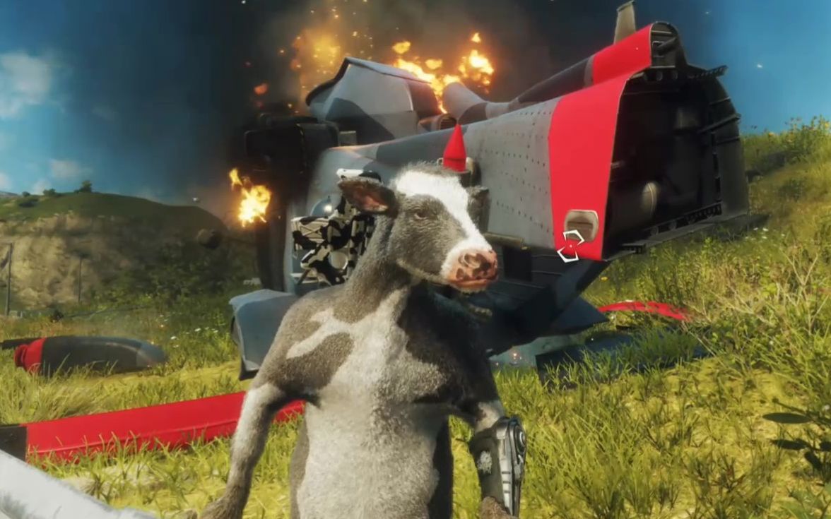 《正当防卫4》奶牛枪彩蛋位置 好逗比