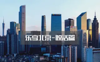 中国味道——乐享北京短视频展播第三集：都市悦活篇
