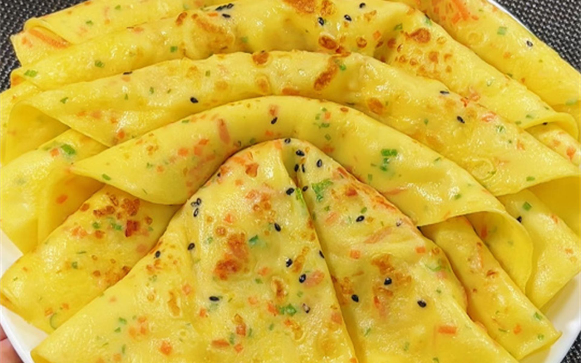 牛奶早餐鸡蛋饼