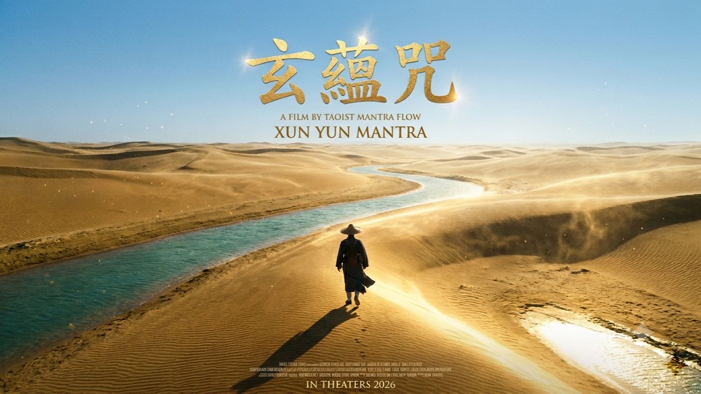 道家玄蕴咒｜大漠武侠美学·9遍圆满·心道合一｜清净身心灵·深度放空，道家八大神咒系列疗愈音乐