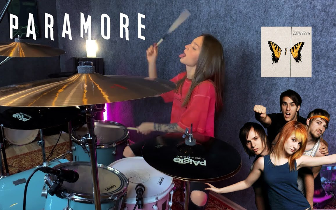 【DrumCover】《Ignorance》 [Paramore] (叫她飘柔姐姐好不好...)哔哩哔哩bilibili