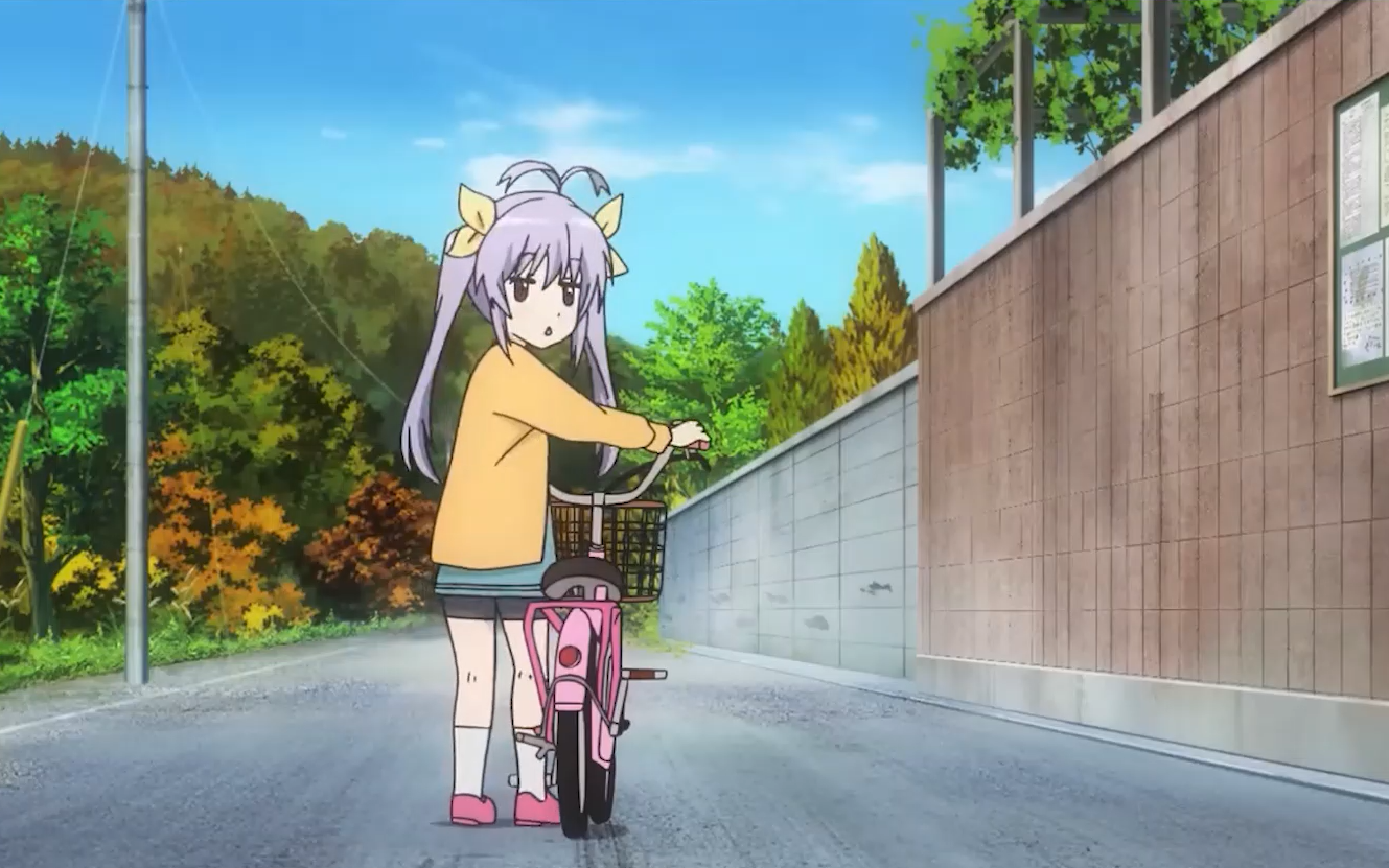 幼年"刻晴"学习自行车的珍贵录像!喵帕斯qwq