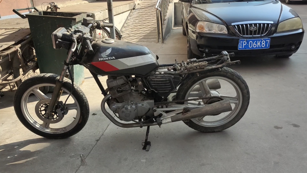 本田cb125t改复古