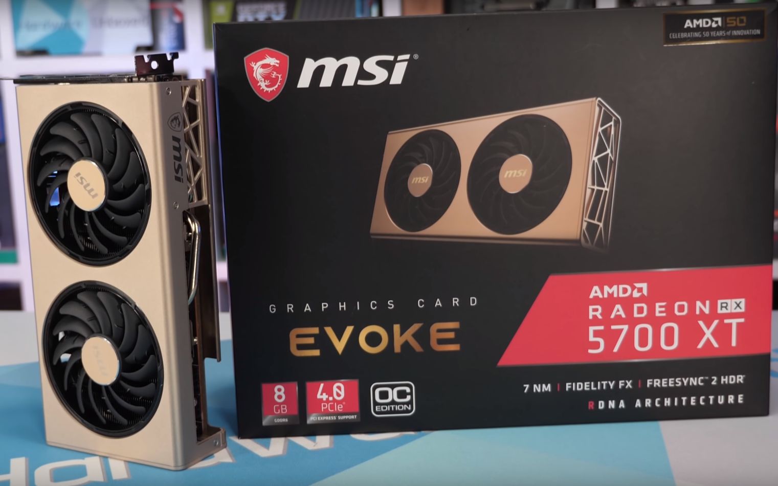 微星msi radeon rx 5700 xt mech