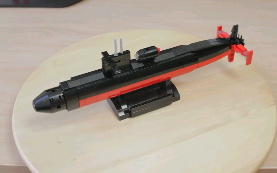 [图]【Jerry Builds Bricks】LEGO《猎杀红色十月》USS 达拉斯号 instructions (MOC - 101)