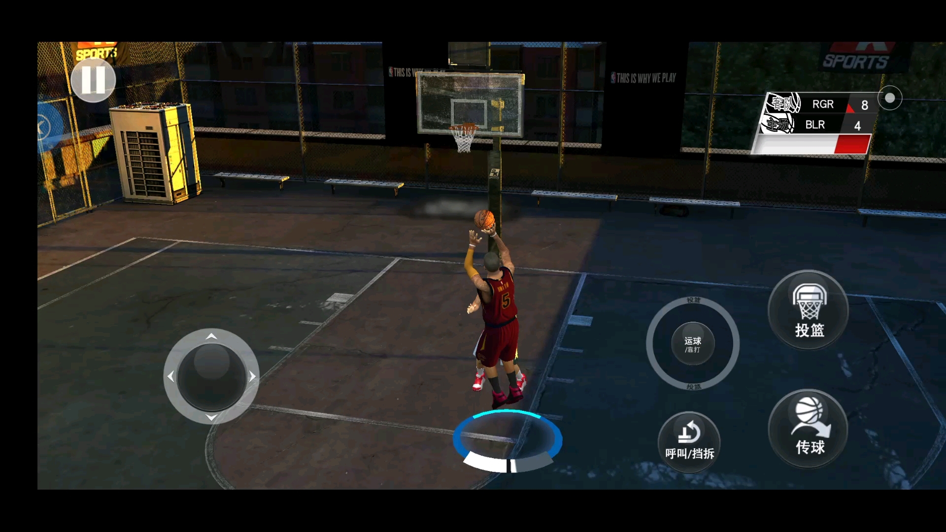 手游nba2k20 jr不神经,天天全明星