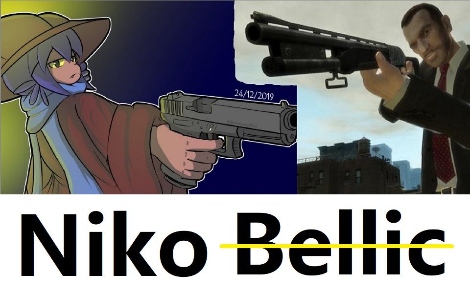 [烂活] gta4 niko bellic vs oneshot niko_哔哩哔哩_bilibili