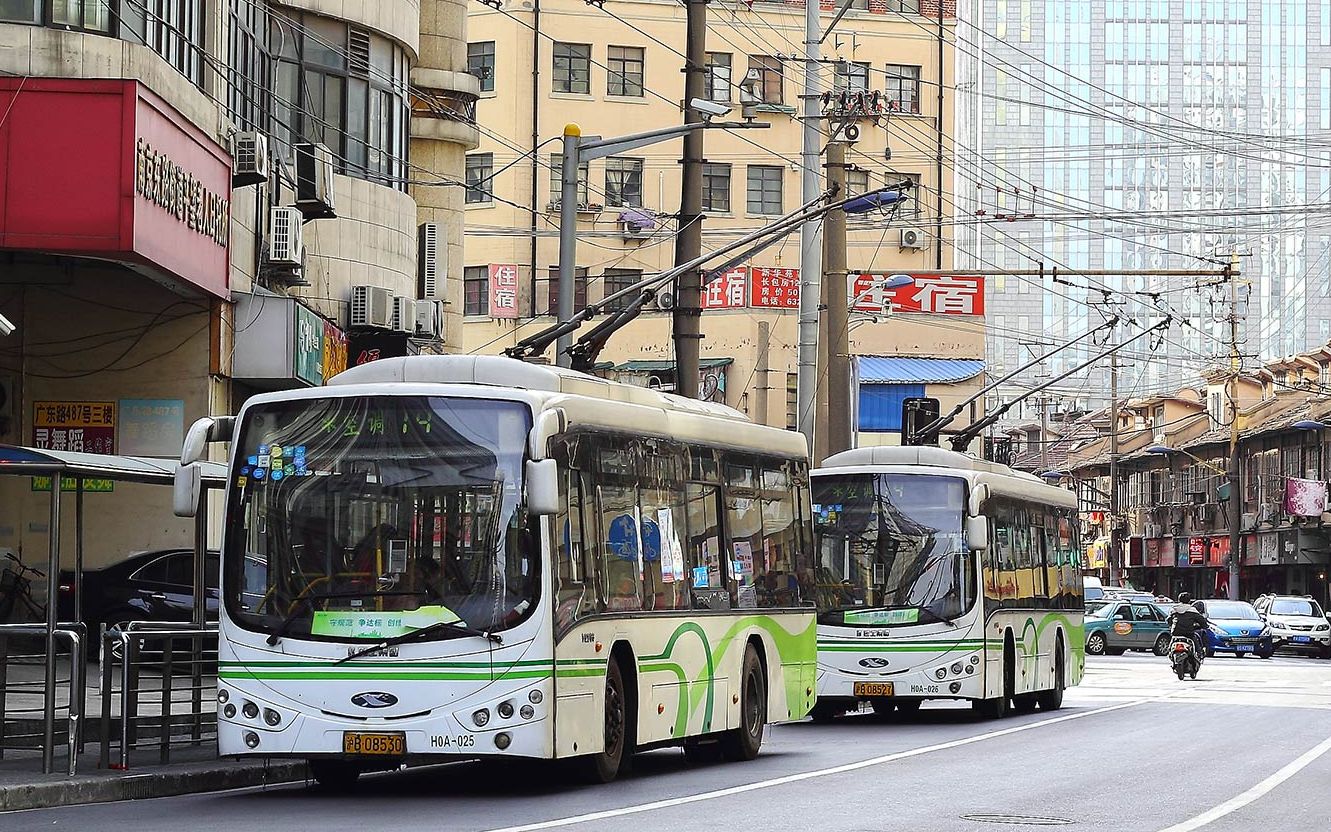 上海公交 巴士电车 14路 江浦路中山北二路至东新桥哔哩哔哩bilibili