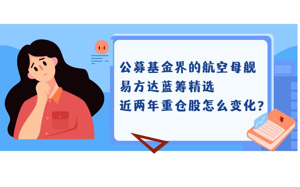 史上规模最大的公募基金——易方达蓝筹精选的重仓股变迁哔哩哔哩bilibili