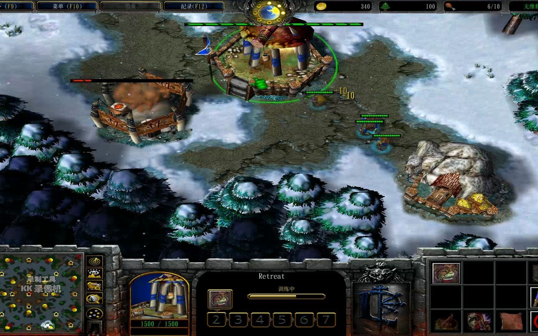 魔兽30族-失落者(达拉内尔)-兵种拥有隐身自保的被动技