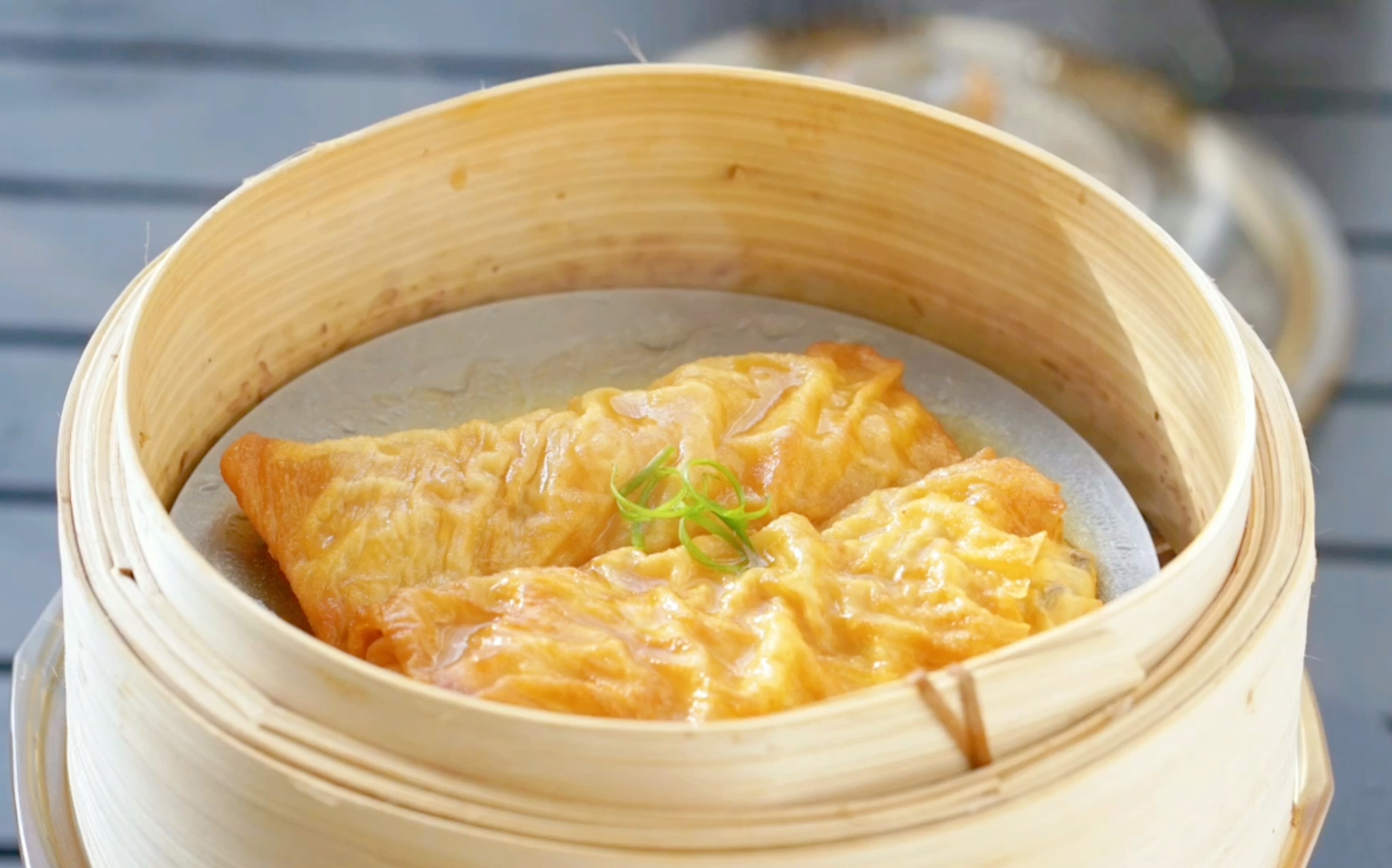 打卡挑战广式早茶30天不重样丨d18鲜虾腐皮卷_哔哩哔哩_bilibili