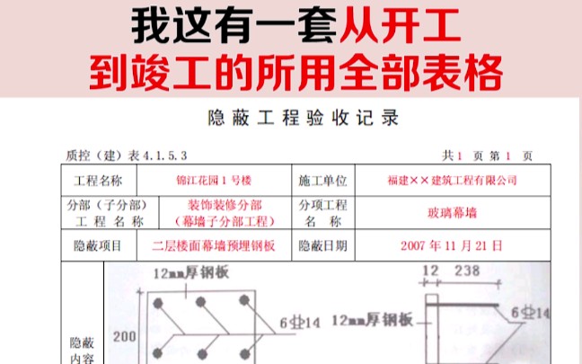 [图]工程竣工资料不会做，跟着这套流程轻轻松松