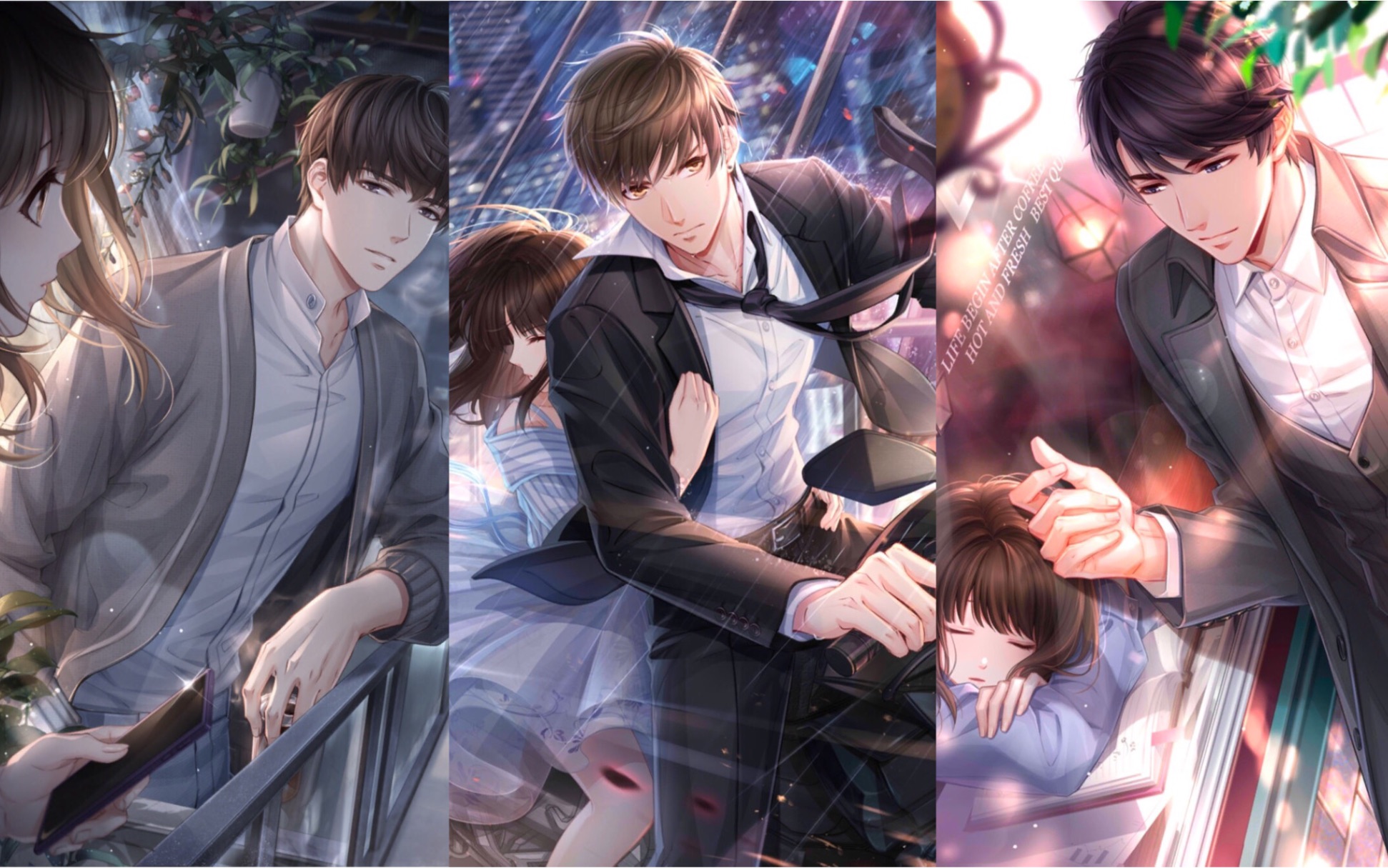 【暮琉璃】《恋与制作人》34章 暗夜帷幕(白起,李泽言,许墨,周棋洛