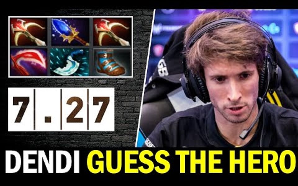 [Dota2] 这英雄掏出这个出装也太顶了!Dendi 双大炮伤害拉满了!!哔哩哔哩bilibili