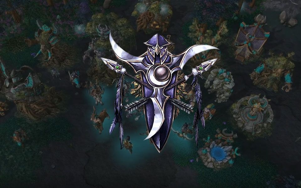 魔兽争霸3重制版暗夜精灵族游戏场景画面曝光我大暗夜终于来了