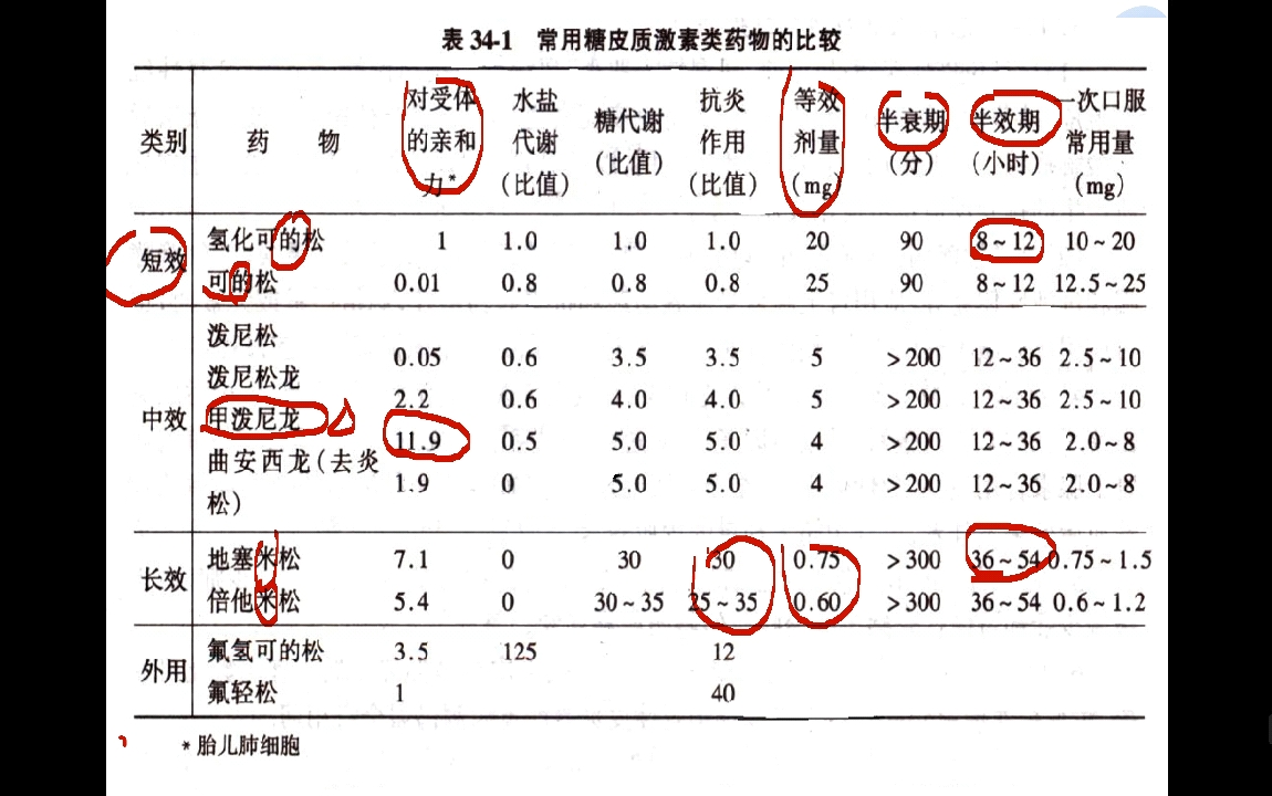 学习几分钟记住糖皮质激素药物比较,终生不忘哔哩哔哩bilibili