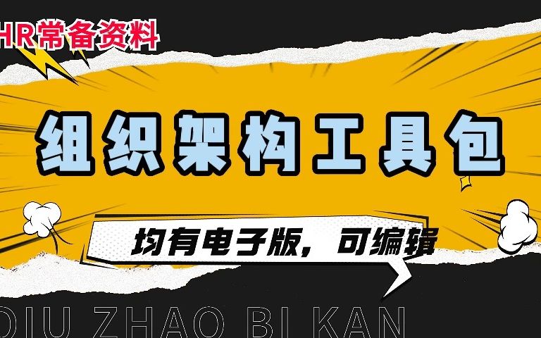 组织架构理论知识、名企组织架构案例分析、组织架构分析模板哔哩哔哩bilibili