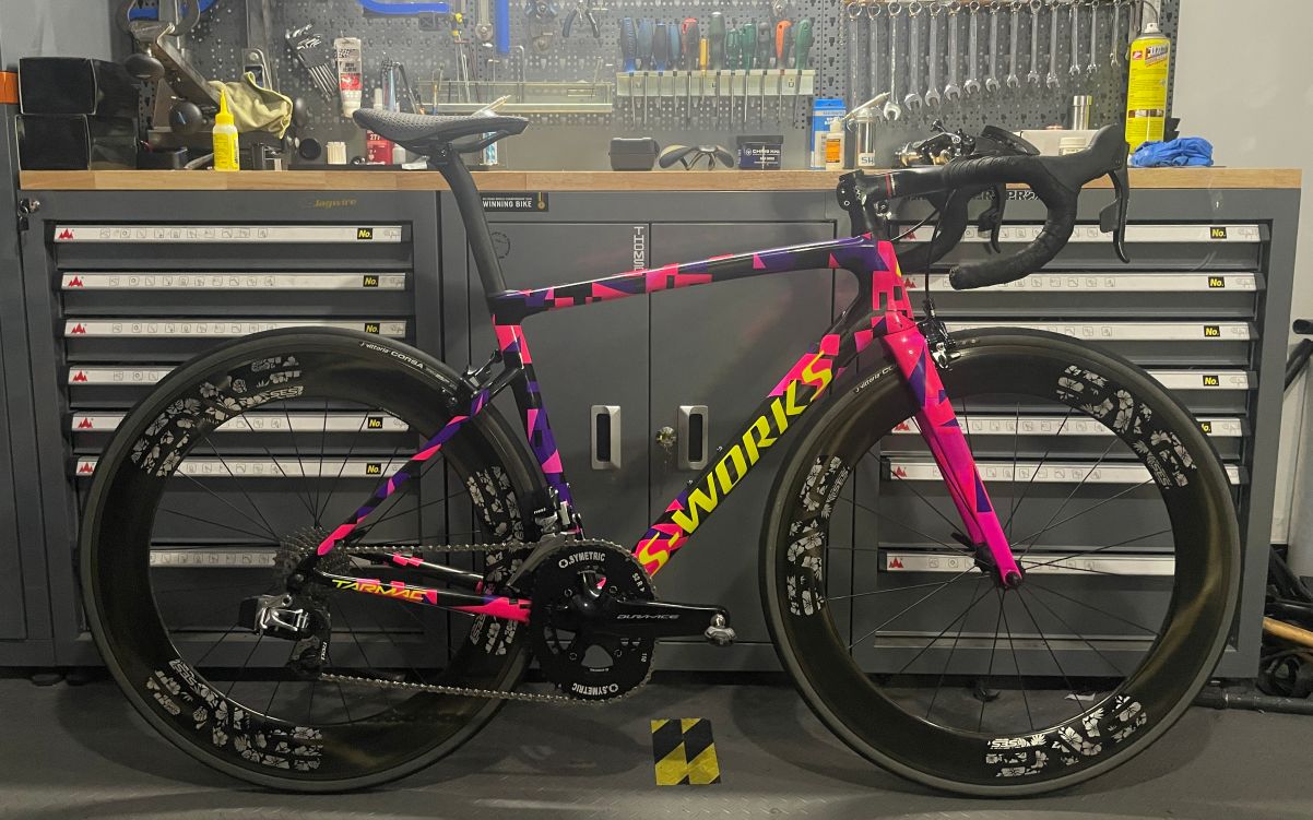 【济南大锤单车】 s-works tarmac sl6限量涂装