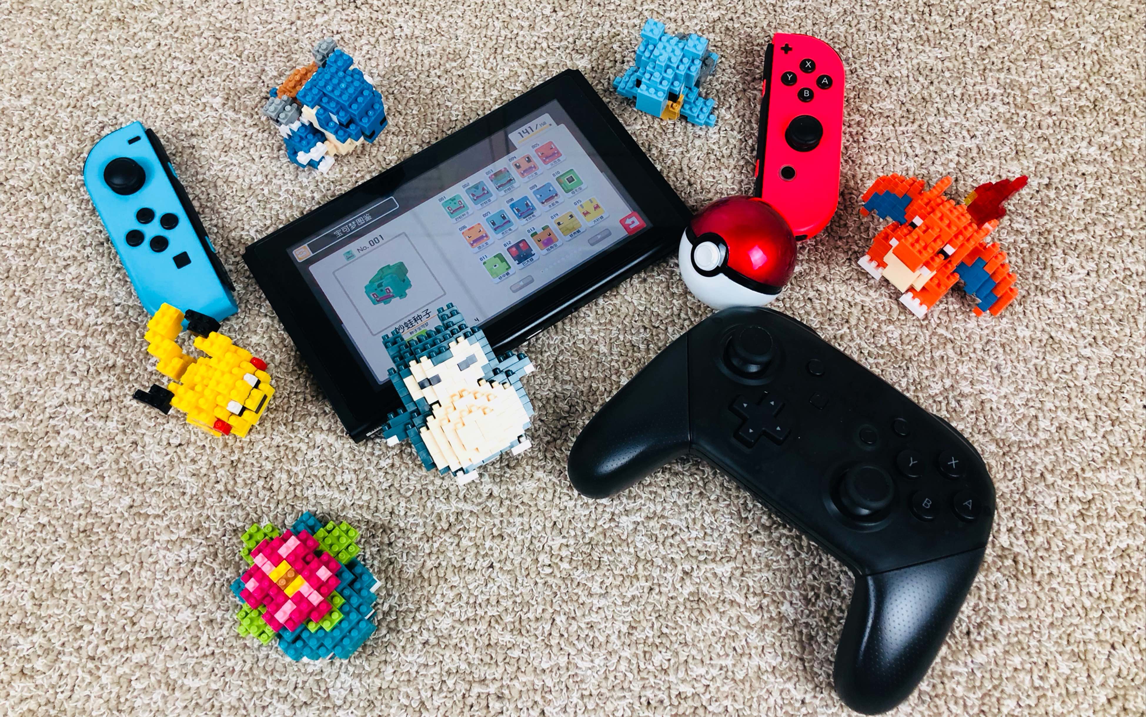 switch pokemon quest 大岩蛇养成记二周目完结分享 方可梦_哔哩哔哩