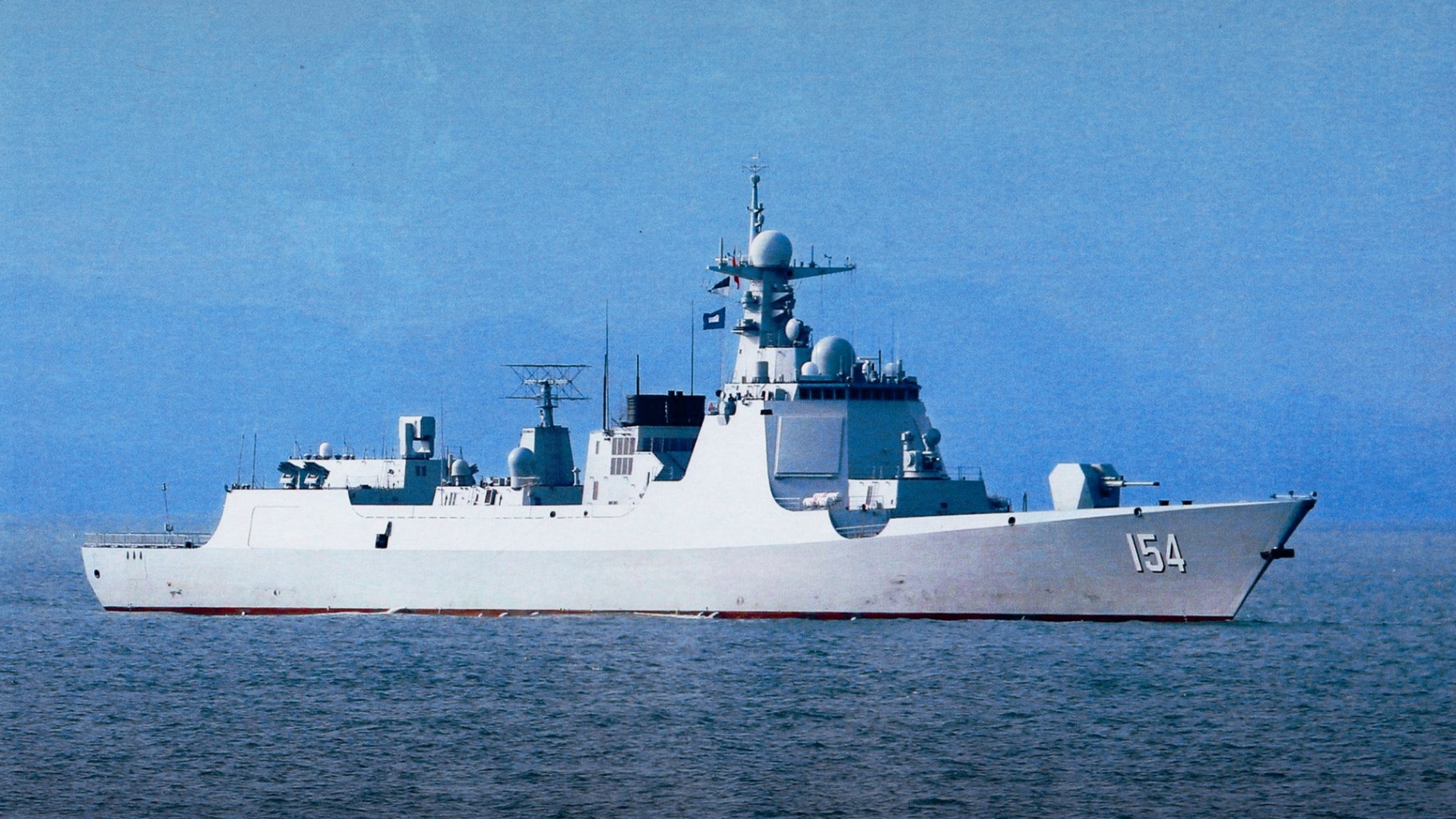 现代战舰厦门号驱逐舰图片
