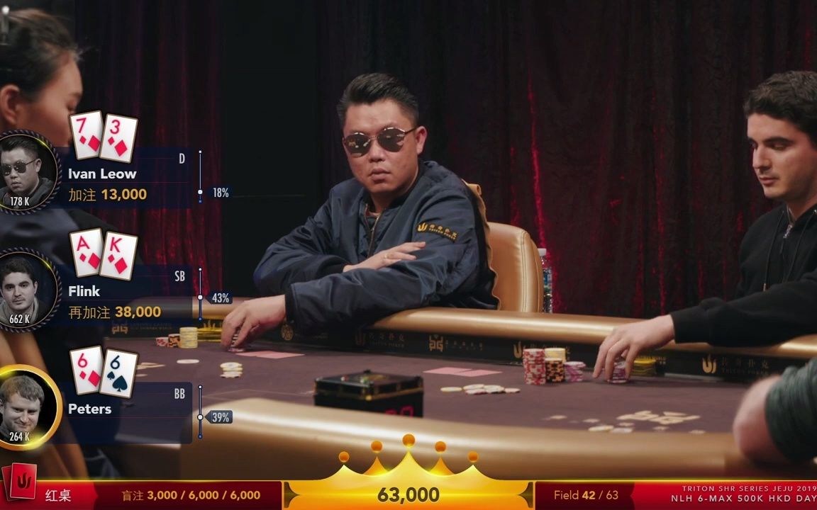 传奇扑克济州50万分6人桌制无限德州扑克赛事3141线上德扑德州扑克