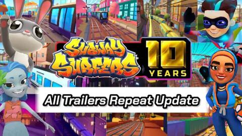 Subway Surfers All Trailers Super Runners 2022_哔哩哔哩bilibili