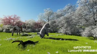 Lumion导入骨骼动画效果五