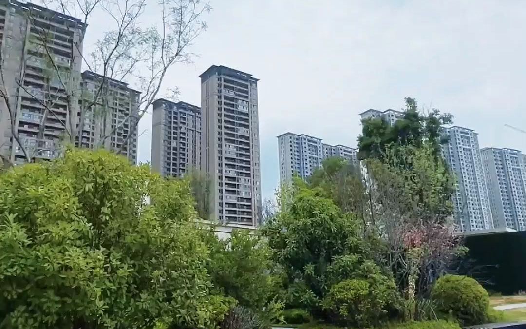 西安一线河景房只要单价1w了