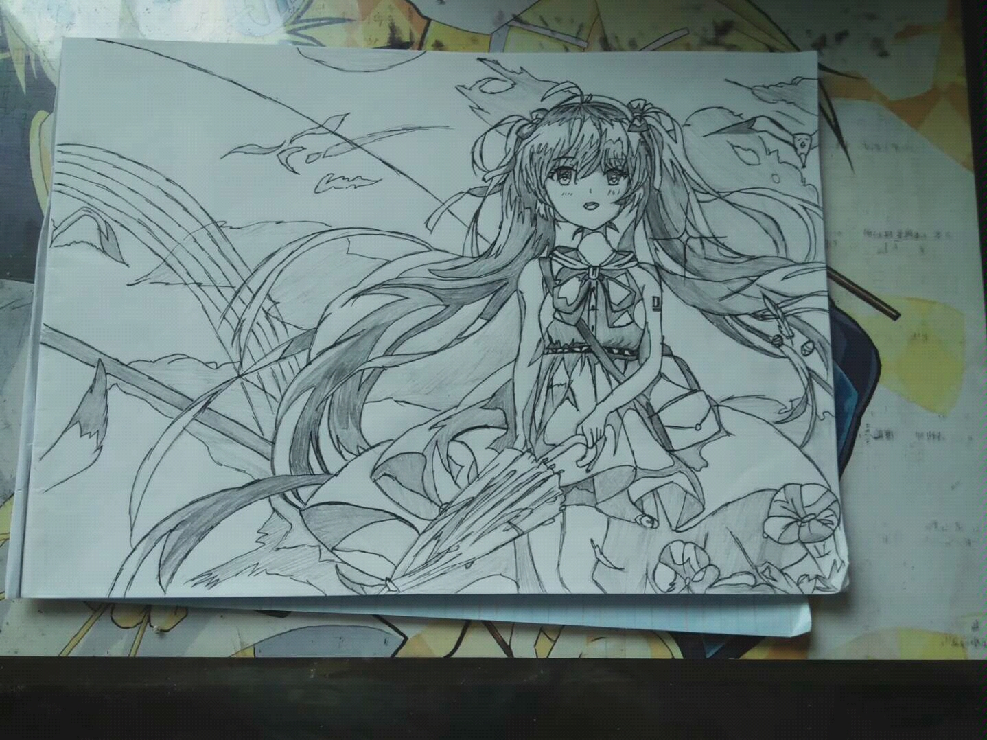 闲来无事五天画的公主殿下▽