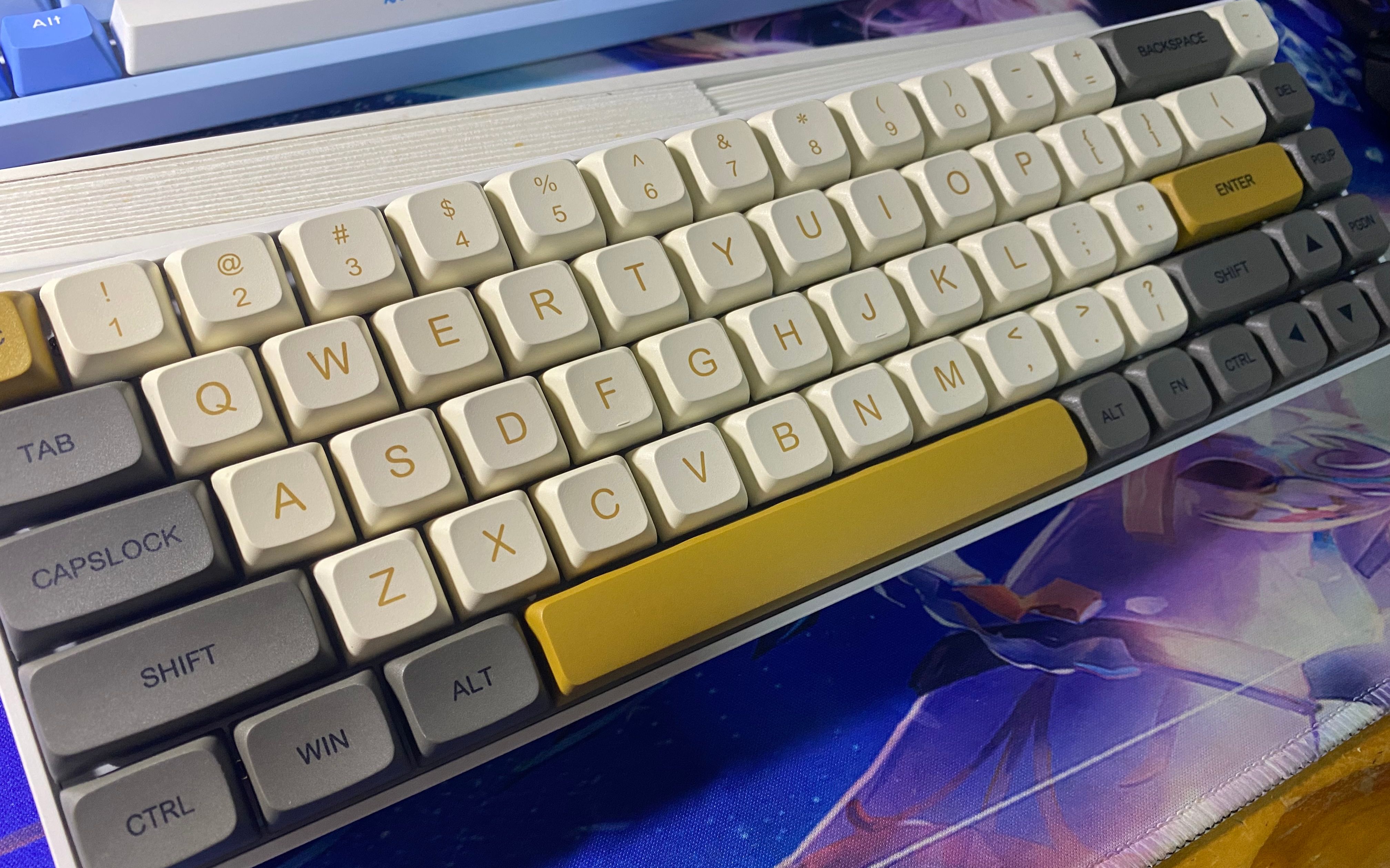 活动作品不到200元的客制化键盘评测狼派试轴器高特紫轴