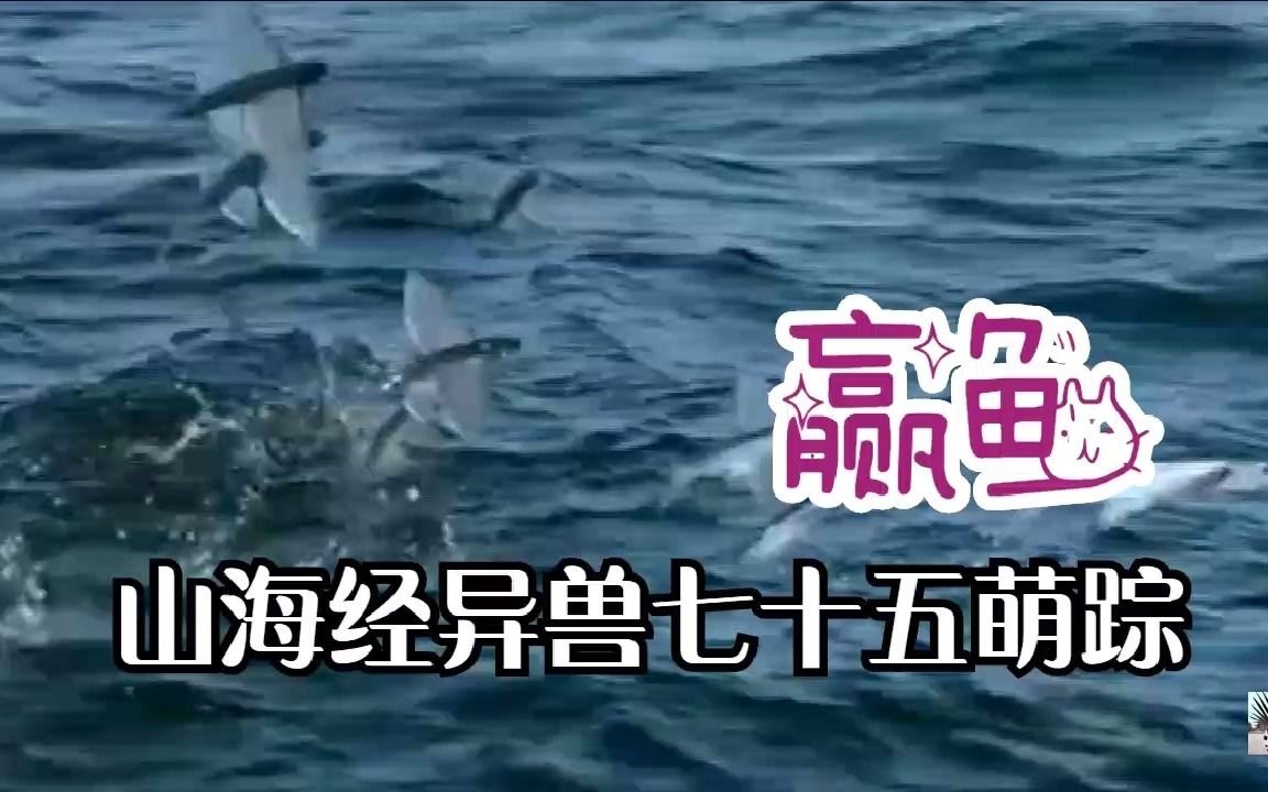 《山海经》异兽系列之:蠃鱼哔哩哔哩bilibili