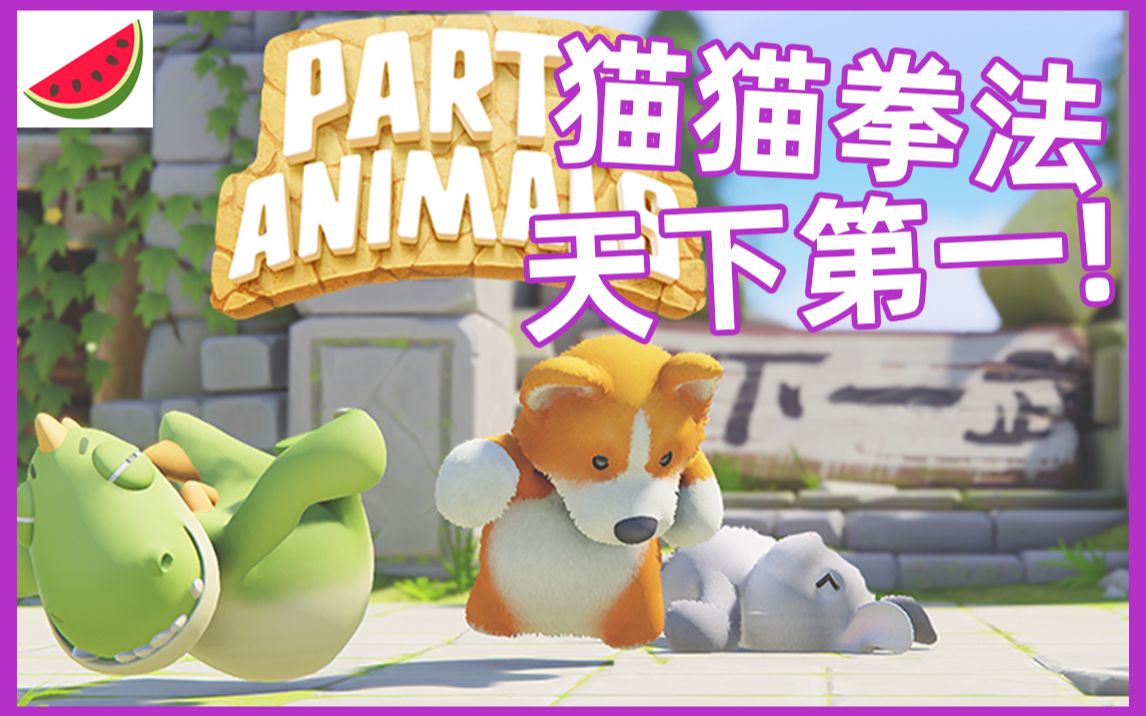 【动物派对】猫猫拳法 天下第一!