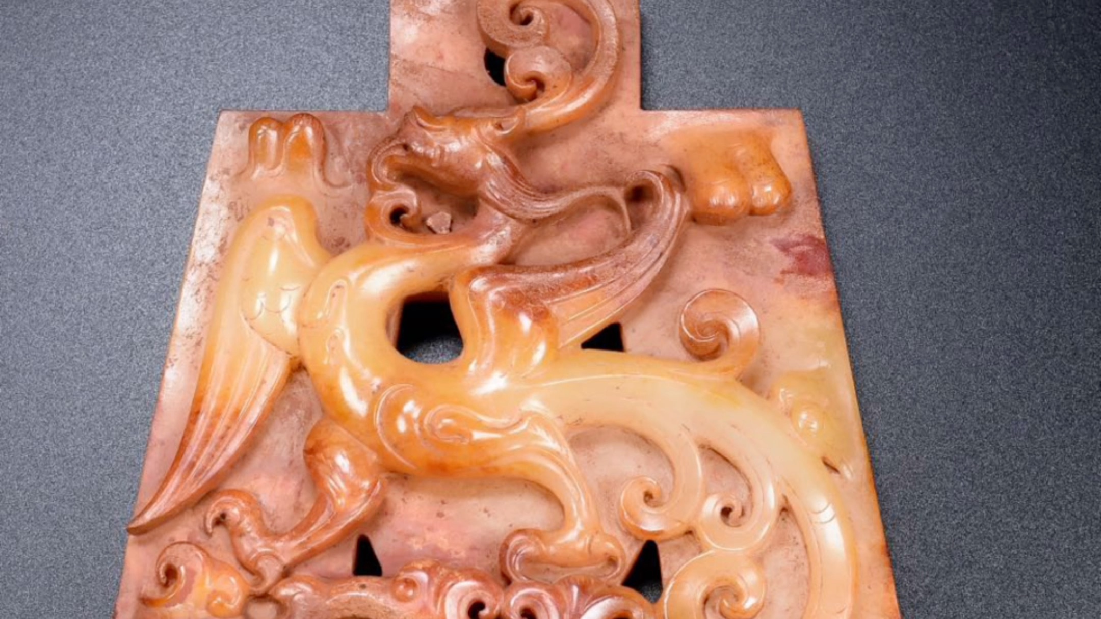 古玉老玉汉代和田白玉生坑四神兽一套