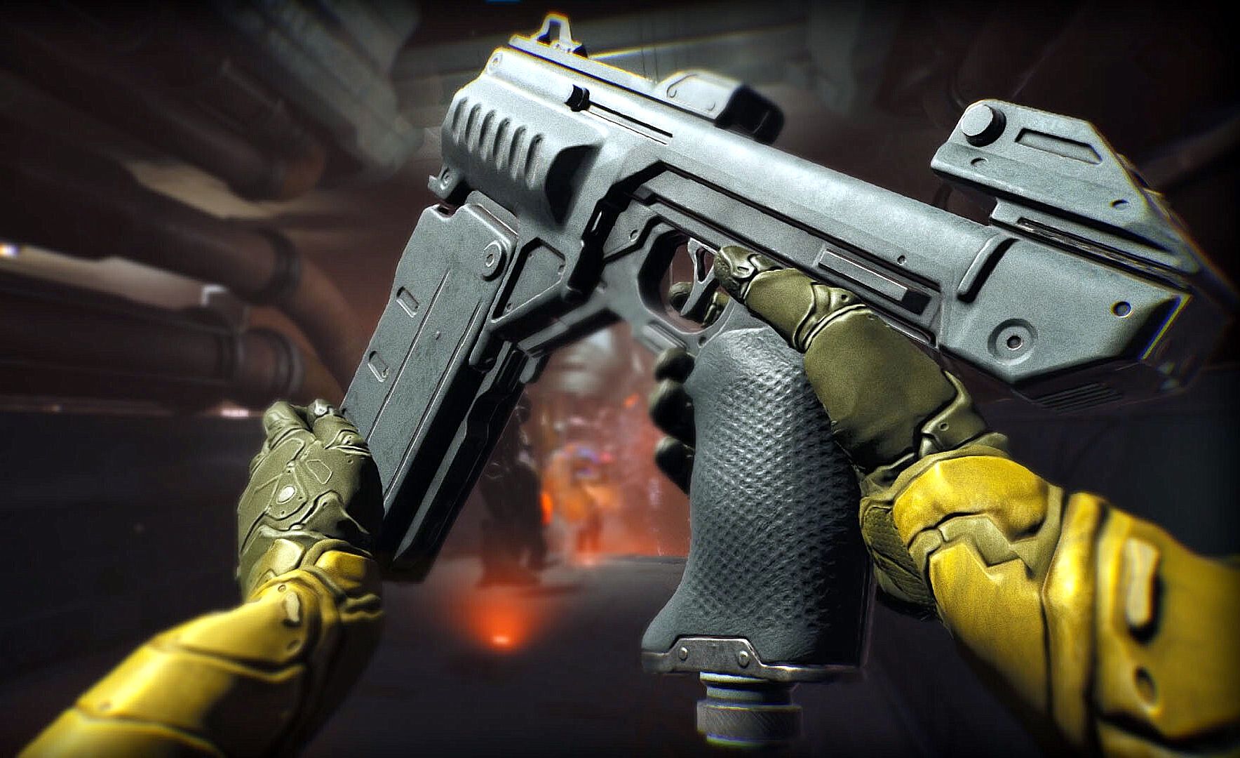 steam92买的第一人称联机射击游戏 活体武器很炫酷 线上匹配三人联机