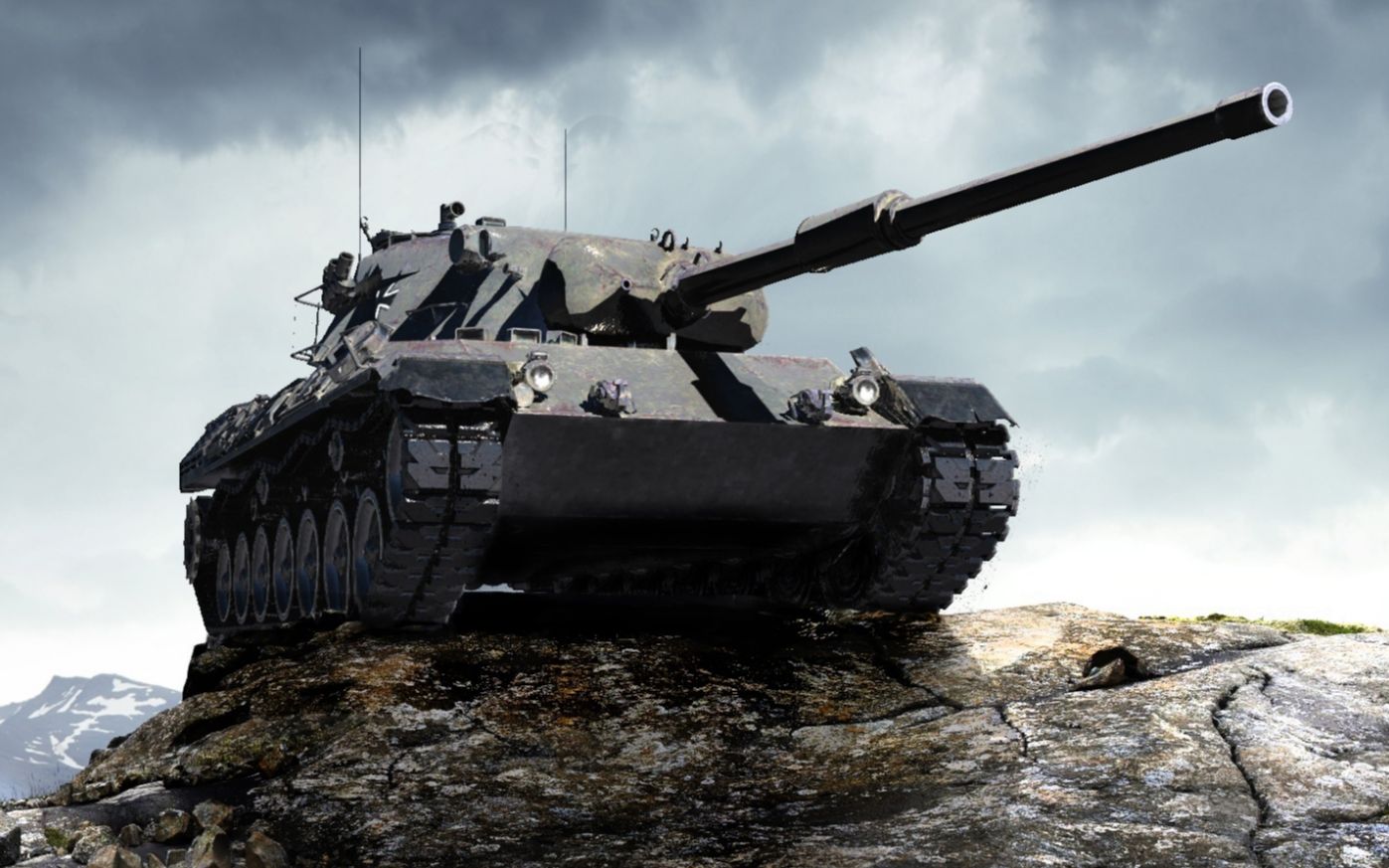 【坦克世界】高血压超征 卖头的豹一