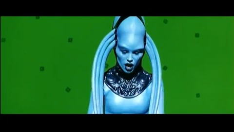 【怀旧】第五元素女外星人唱歌绿幕版