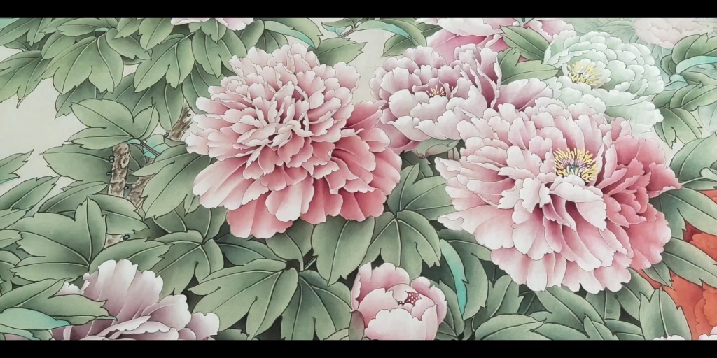 《花开盛世》工笔牡丹