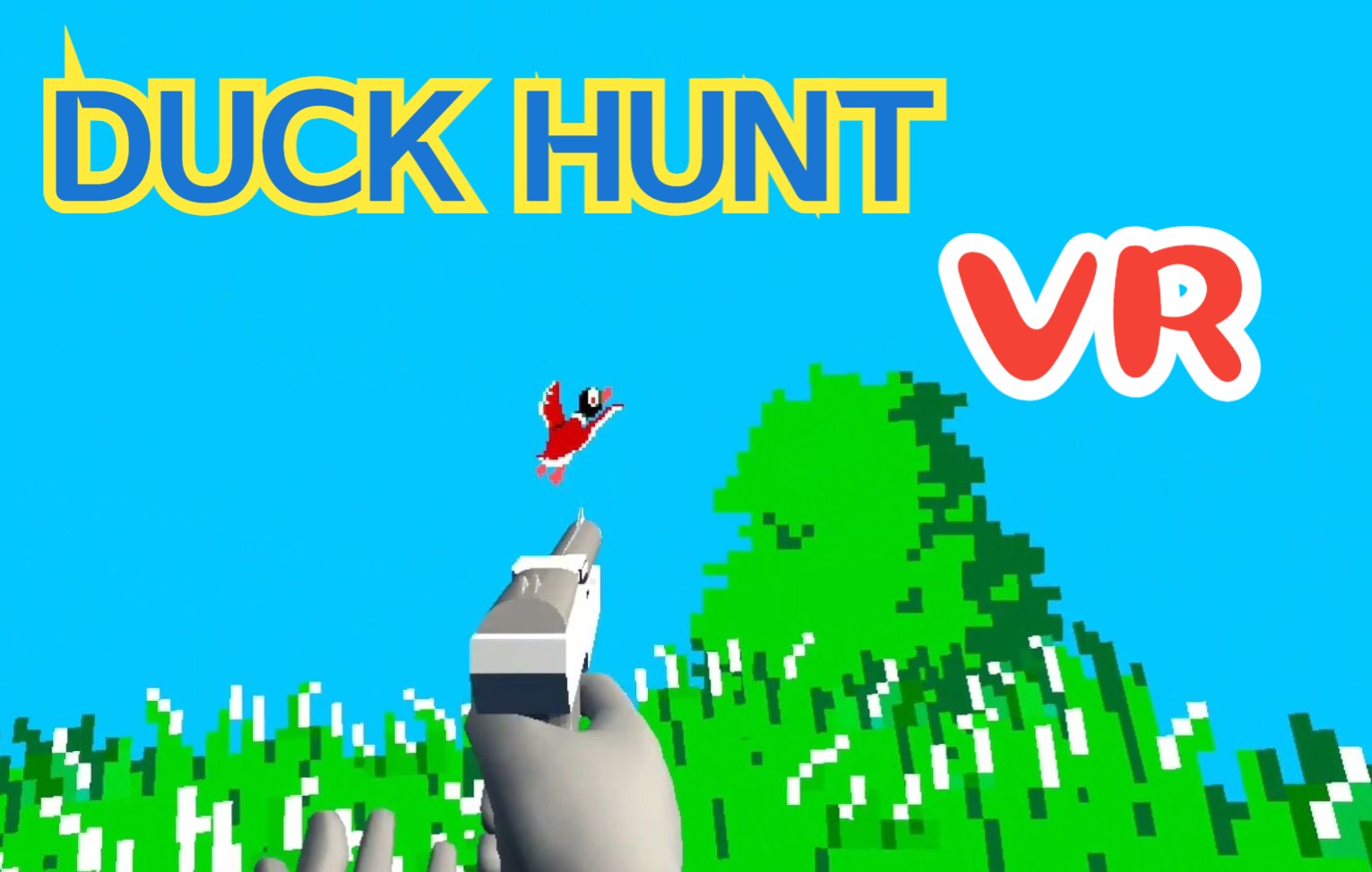 [图]【Duck Hunt VR】【Sidequest免费游戏】红白机光枪打鸭子的记忆回来啦！