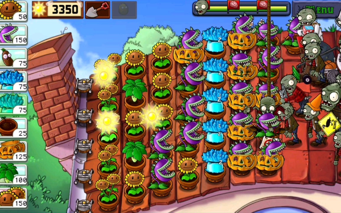 【pvz】屋顶5-9(通 关 教 程)